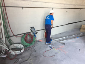 Ejecución de instalaciones y pasos con ejecución de rozas.