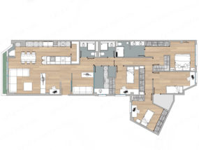 Plano de distribución de Proyecto